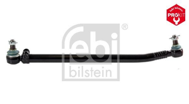 FEBI BILSTEIN 12972 Lenkstange mit Kronenmuttern und Splinten für Mercedes-Benz