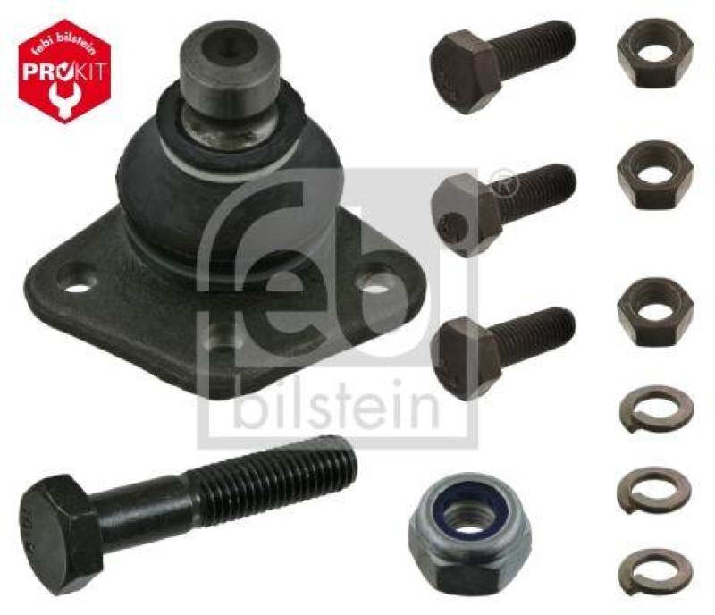 FEBI BILSTEIN 39813 Traggelenk mit Anbaumaterial für VW-Audi