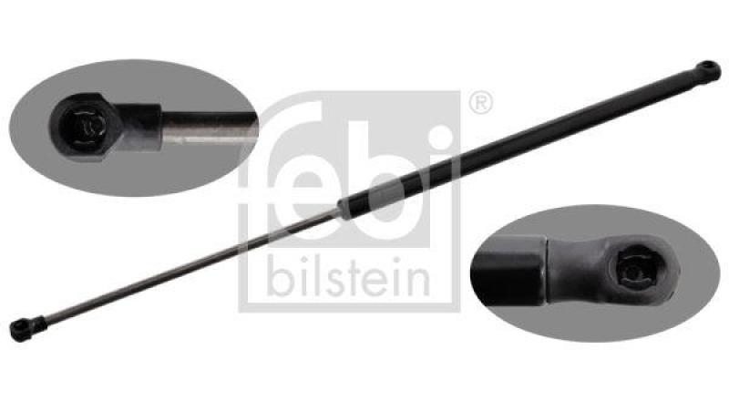 FEBI BILSTEIN 48563 Gasdruckfeder für Lüftungsgitter für RENAULT (RVI)