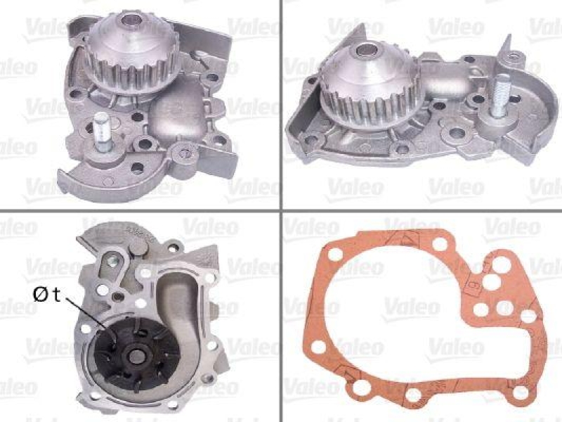 VALEO 506099 Wasserpumpe RENAULT Clio I, R19 I & II