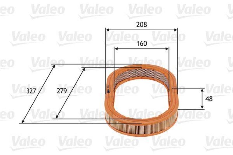 VALEO 585722 Luftfilter