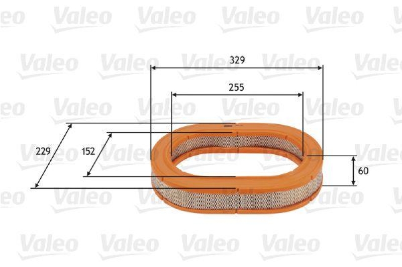 VALEO 585723 Luftfilter