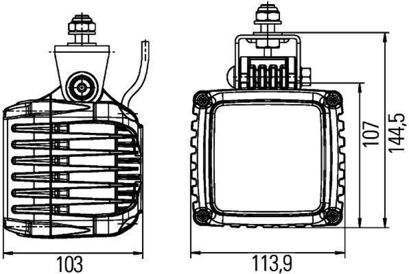 HELLA 1GA 996 192-041 Arbeitsscheinwerfer