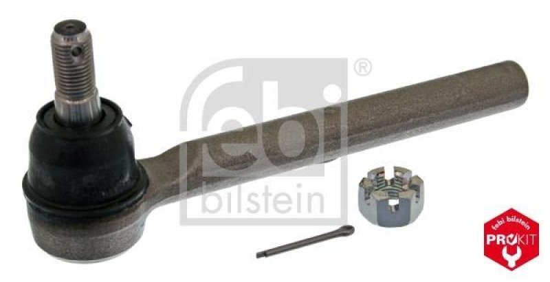 FEBI BILSTEIN 42724 Spurstangenendstück mit Kronenmutter und Splint für NISSAN