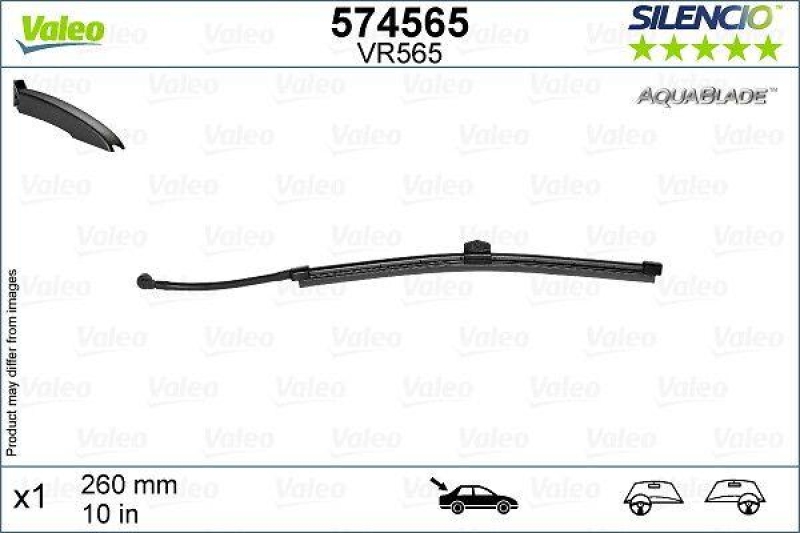 VALEO 574565 Silencio Original Aquablade (x2) VR565