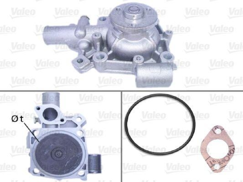 VALEO 506106 Wasserpumpe ALFA ROMEO, IVECO, OPEL, REN