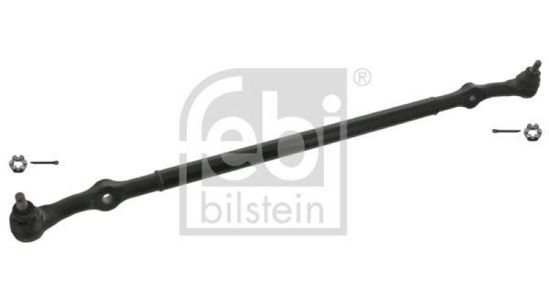 FEBI BILSTEIN 42728 Spurstange mit Kronenmuttern und Splinten für NISSAN