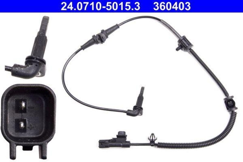 ATE 24.0710-5015.3 Radsensor für OPEL INSIGNIA + Sports Tourer (08-)