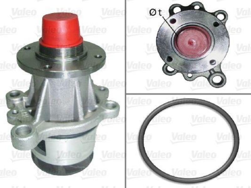 VALEO 506109 Wasserpumpe BMW Serie 3, Serie 5, Z3