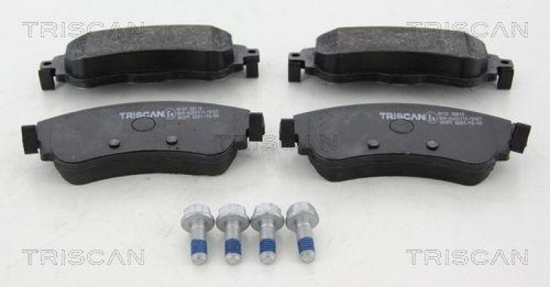 TRISCAN 8110 38010 Bremsbelag Vorne für Citroen C4