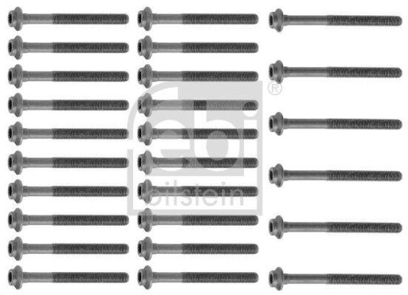 FEBI BILSTEIN 10237 Zylinderkopfschraubensatz für Mercedes-Benz