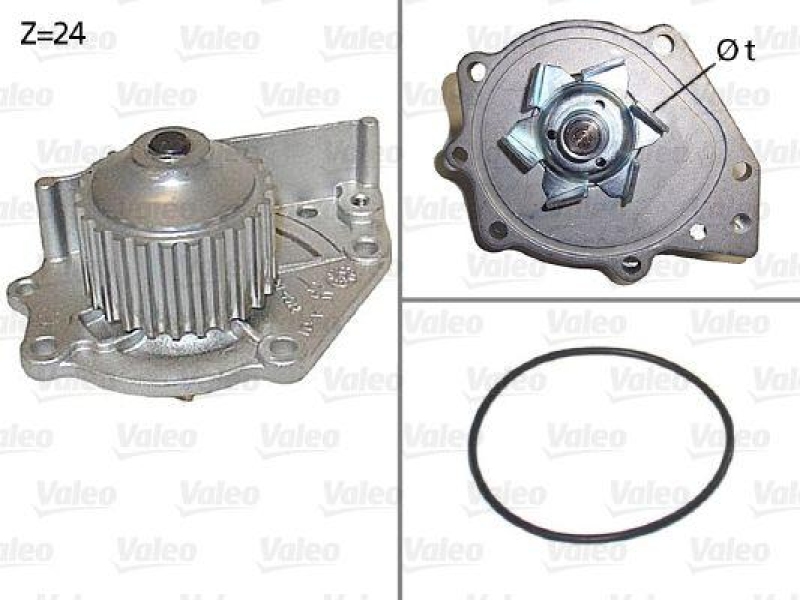 VALEO 506114 Wasserpumpe LAND ROVER, MG, ROVER ROVER