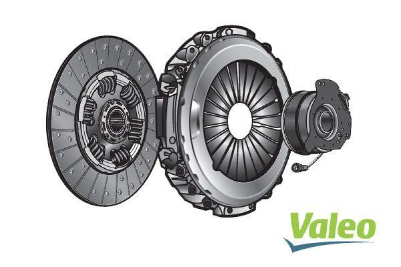 VALEO 827611 CLUTCH KIT 3P PCA NEW 430 RT - VOLVO