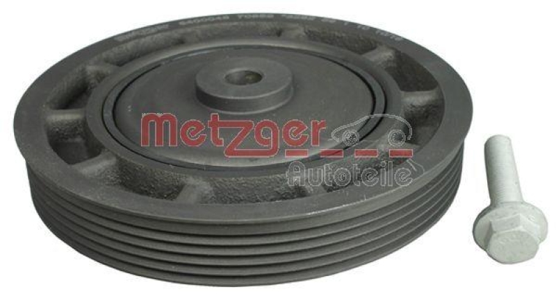 METZGER 6400048 Riemenscheibe, Kurbelwelle für OPEL/RENAULT MIT SCHRAUBE