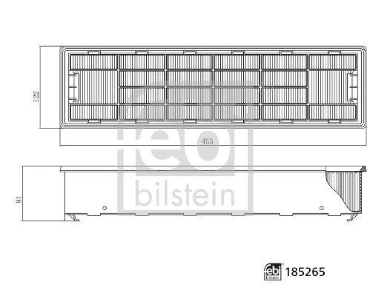 FEBI BILSTEIN 185265 Innenraumfilter für John Deere