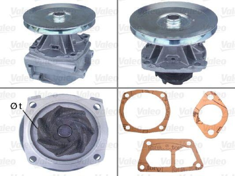 VALEO 506119 Wasserpumpe FIAT Tempra, Tipo, Uno