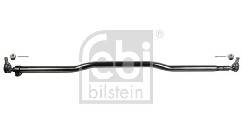 FEBI BILSTEIN 106238 Spurstange mit Gewindehülse, Kronenmuttern und Splinten für Volvo