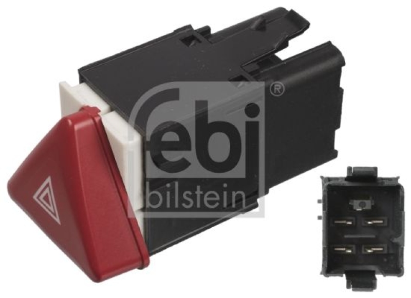 FEBI BILSTEIN 106239 Warnblinkschalter mit Relais für VW-Audi