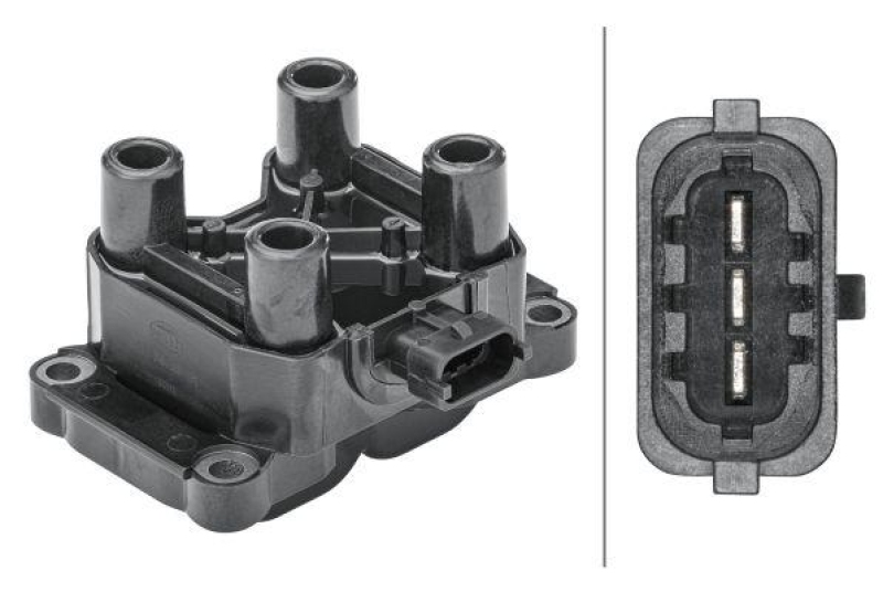 HELLA 5DA 358 168-491 Zündspule