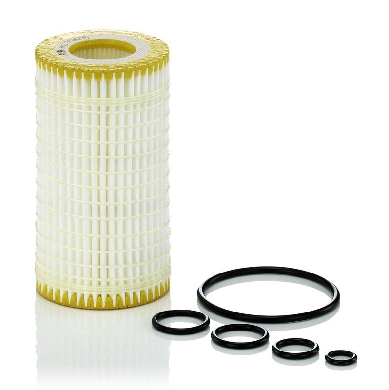 MANN-FILTER HU 718/5 x Ölfilter für Mercedes-Benz