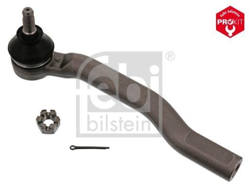 FEBI BILSTEIN 42739 Spurstangenendstück mit Kronenmutter und Splint für NISSAN