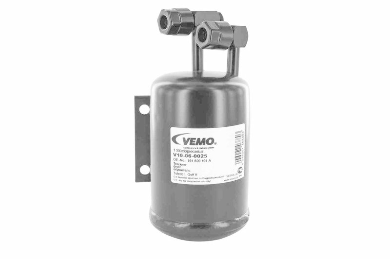 VEMO V10-06-0025 Trockner, Klimaanlage Stahl für AUDI