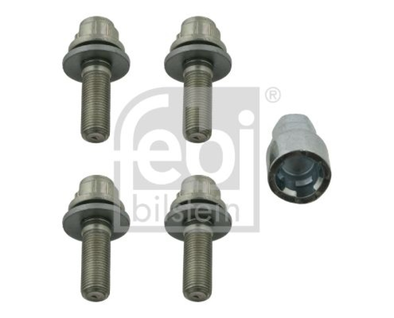 FEBI BILSTEIN 27053 Radschraubensatz abschließbar für Peugeot