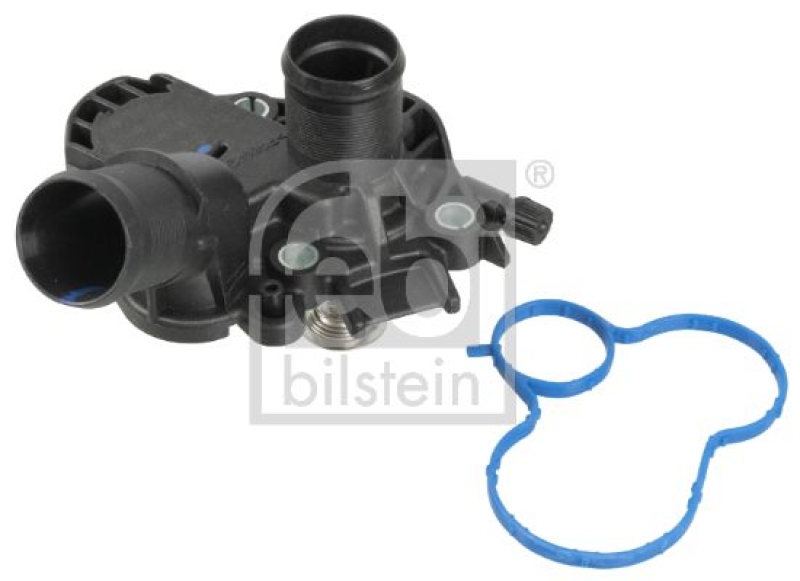 FEBI BILSTEIN 174390 Thermostat mit Gehäuse und Dichtung für CITROEN