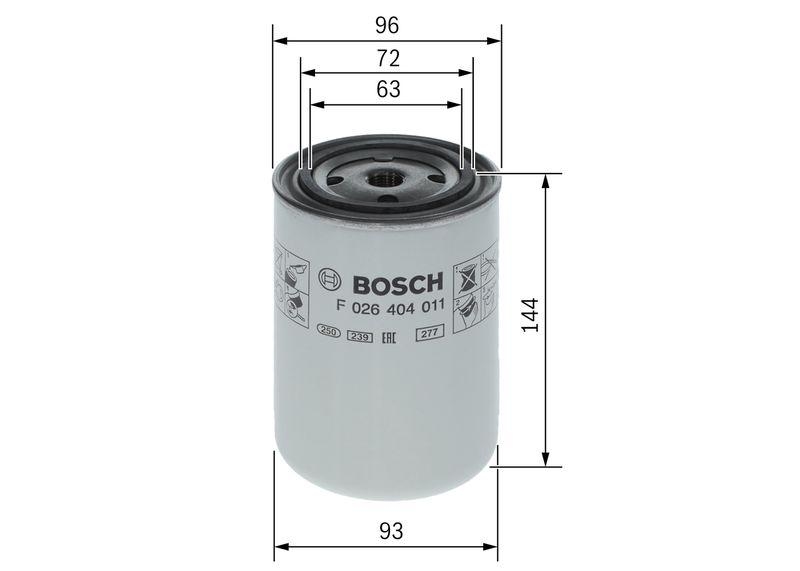 Bosch F 026 404 011 Filter