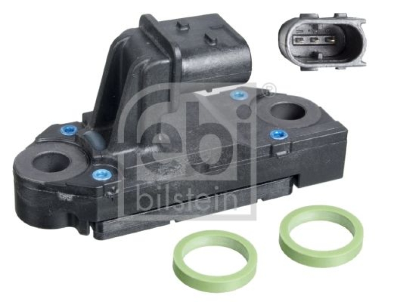 FEBI BILSTEIN 106243 Abgasdrucksensor mit Dichtringen für Volvo