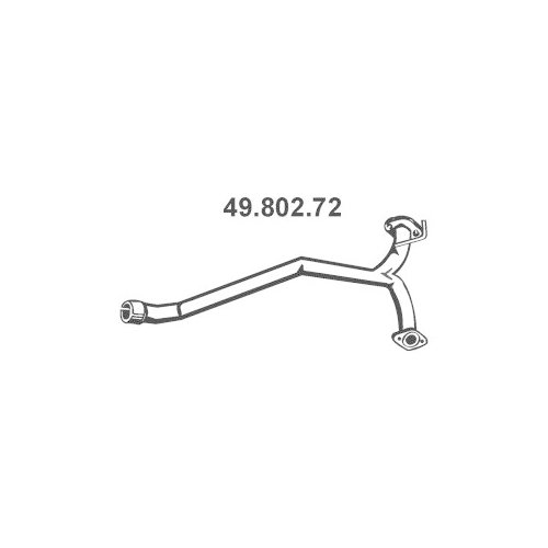 EBERSPÄCHER 49.802.72 Abgasrohr