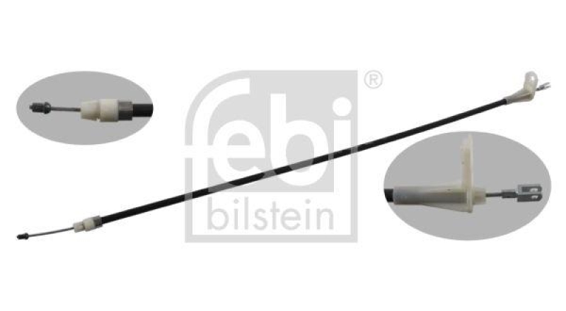 FEBI BILSTEIN 22675 Handbremsseil für Mercedes-Benz