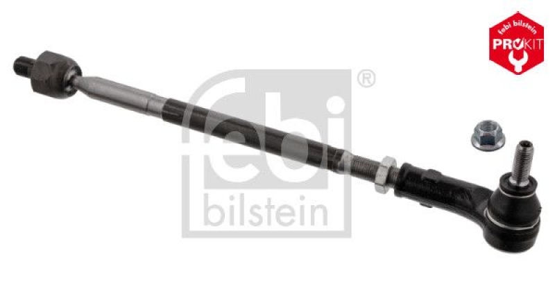 FEBI BILSTEIN 32180 Spurstange mit Endstück und Sicherungsmutter für VW-Audi