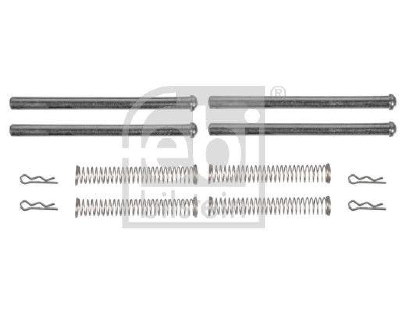 FEBI BILSTEIN 181899 Zubehörsatz für Bremsbelagsatz für Gebrauchsnr. für Befestigungssatz