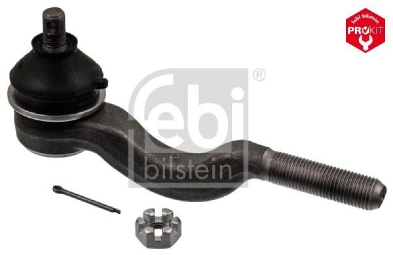 FEBI BILSTEIN 41281 Spurstangenendstück mit Kronenmutter und Splint für MITSUBISHI