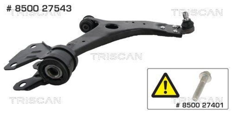 TRISCAN 8500 27543 Querlenker für Volvo V40