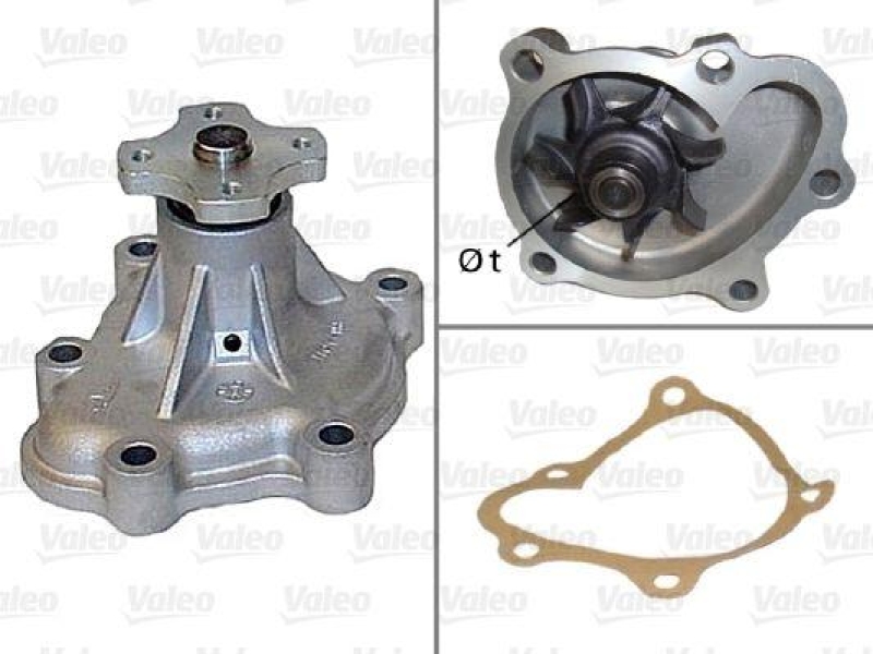 VALEO 506153 Wasserpumpe OPEL, VAUXHALL GM ASTRA