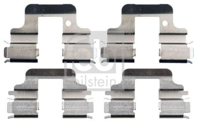 FEBI BILSTEIN 185277 Zubehörsatz für Bremsbelagsatz für Gebrauchsnr. für Befestigungssatz