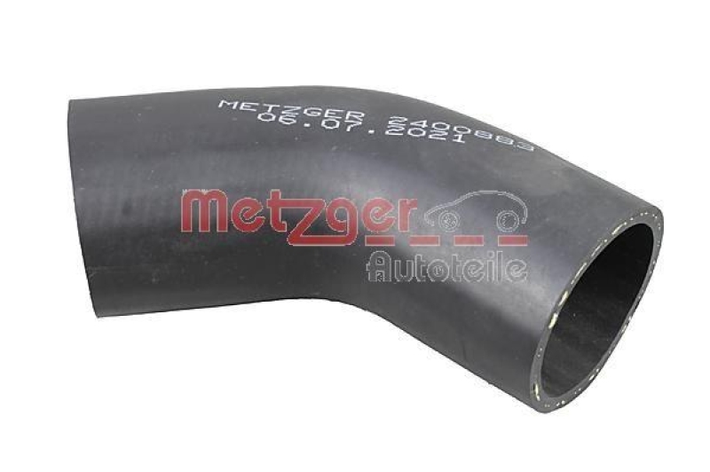 METZGER 2400883 Ladeluftschlauch für AUDI/SEAT/SKODA/VW