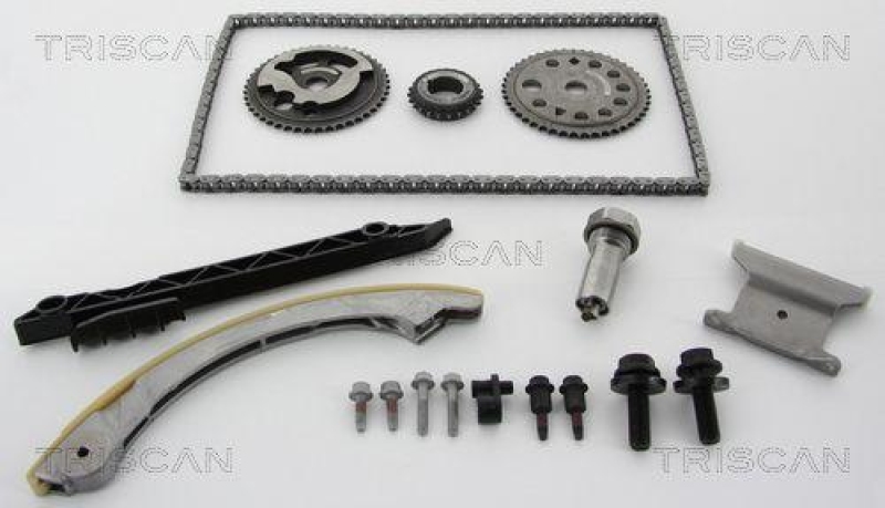 TRISCAN 8650 10002 Steuerkettensatz für Fiat, Opel