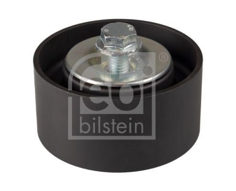 FEBI BILSTEIN 107497 Umlenkrolle für Keilrippenriemen, mit Schraube für RENAULT (RVI)