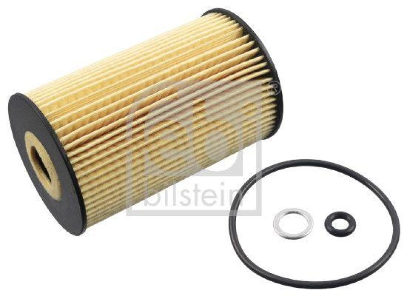 FEBI BILSTEIN 184178 Ölfilter mit Dichtringen für HYUNDAI