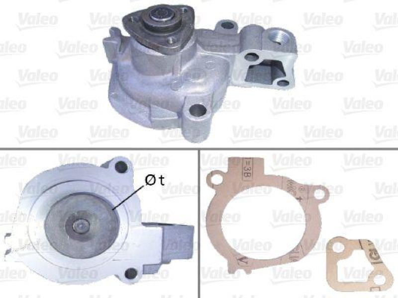 VALEO 506165 Wasserpumpe FORD FORD ESCORT