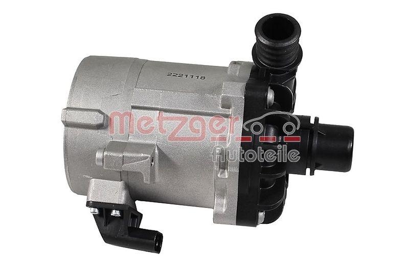 METZGER 2221118 Zusatzwasserpumpe für BMW/ROLLS-ROYCE