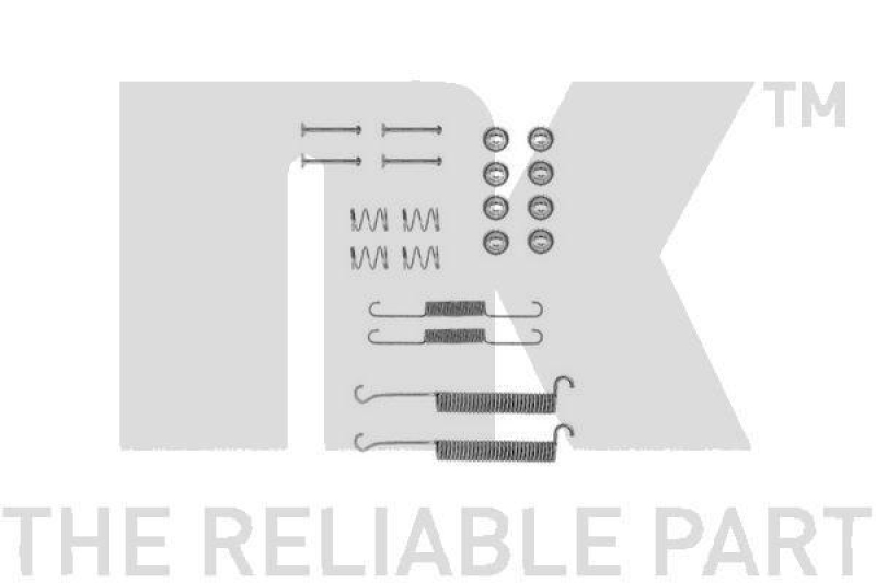 NK 7948504 Zubehörsatz, Bremsbacken für VOLVO