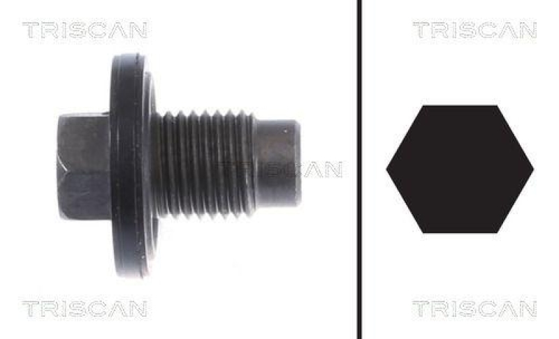 TRISCAN 9500 1021 Ölablassschraube für M14X1.5