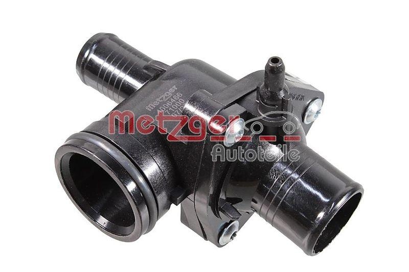 METZGER 4006466 Thermostat Kühlmittel, Mit Gehäuse für FORD