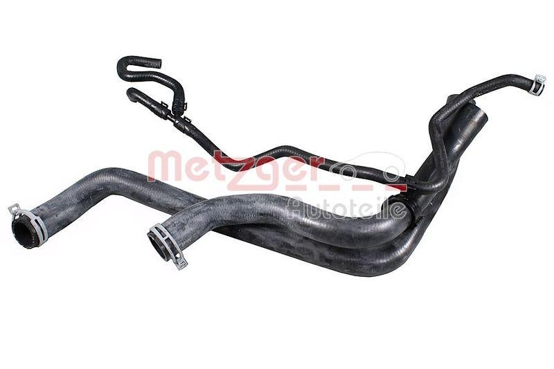 METZGER 2421621 Kühlerschlauch für SEAT/SKODA/VW links