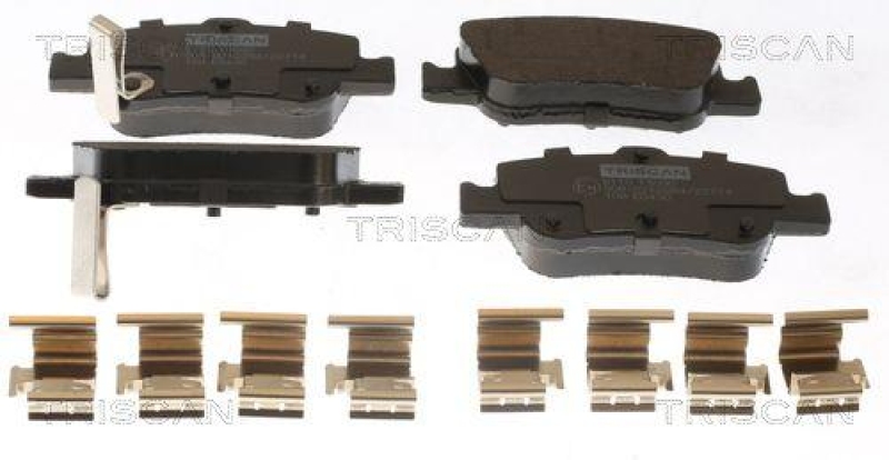 TRISCAN 8110 13090 Bremsbelag Hinten für Toyota Auris