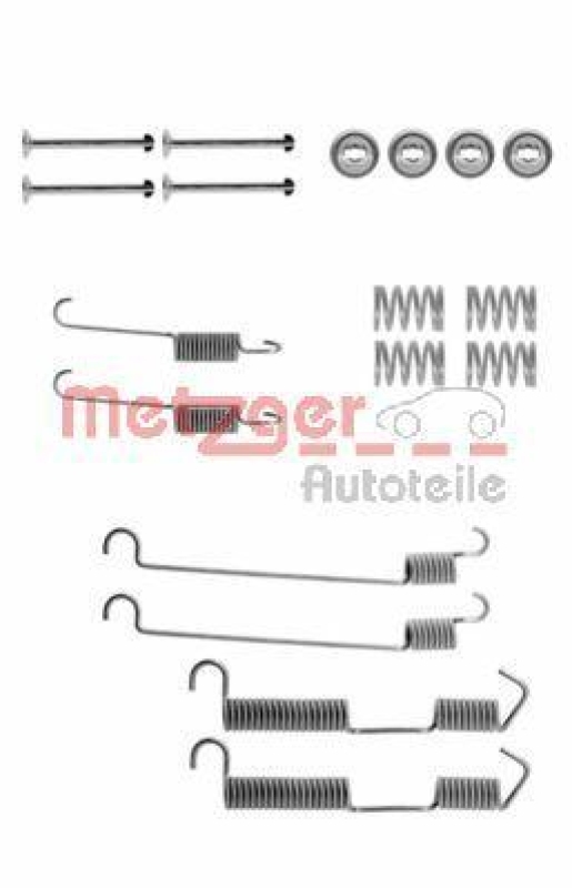 METZGER 105-0646 Zubehörsatz, Bremsbacken für BMW